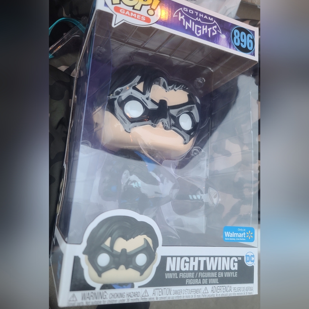 Jumbo Funko Nightwing Collectible Figure (Walt-Mart) #896
